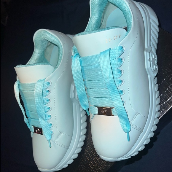 PHILIPP PLEIN Sneakers - Light Blue - Picture 5 of 13